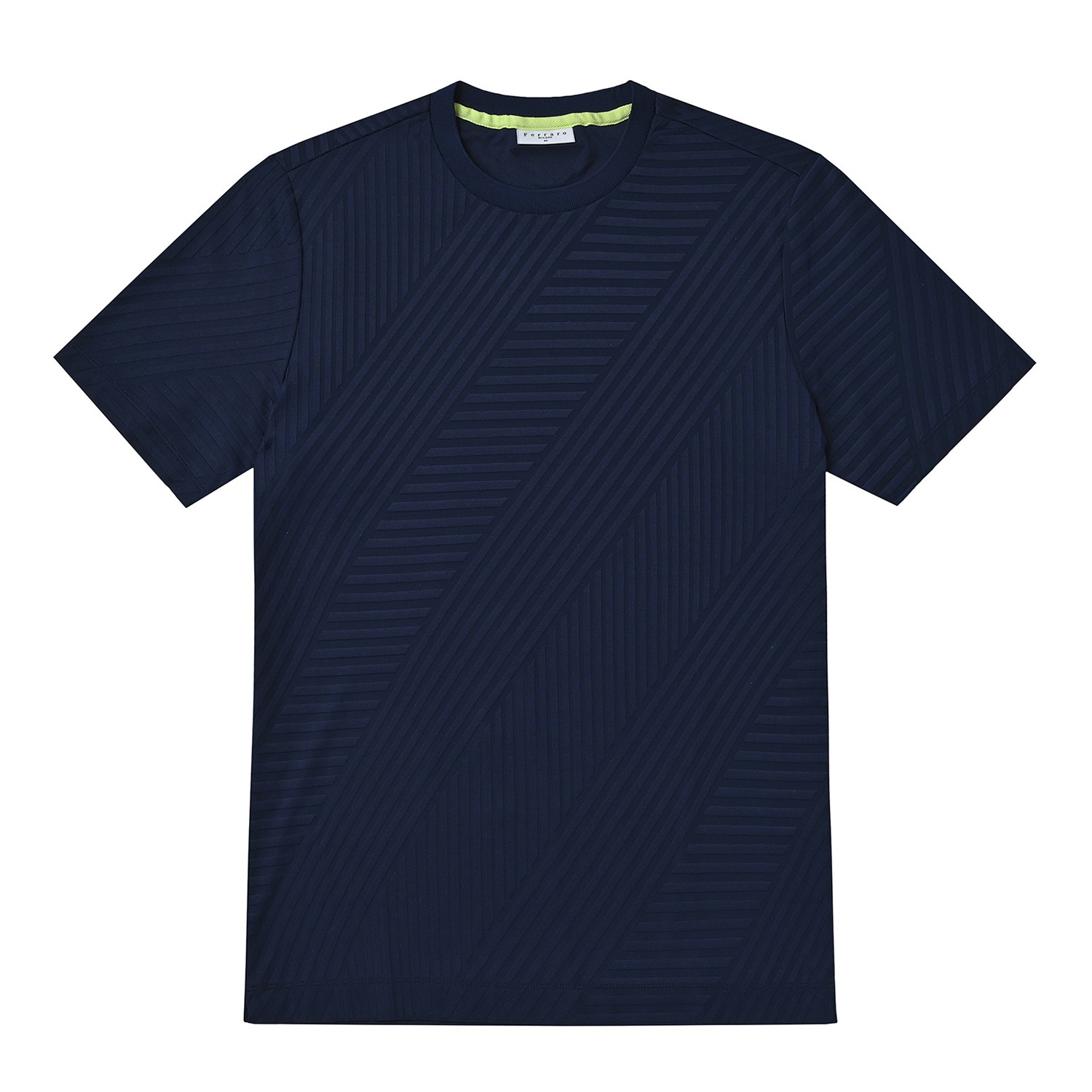 남성 라운드 반팔 티셔츠 네이비 (AM0DKS20749)