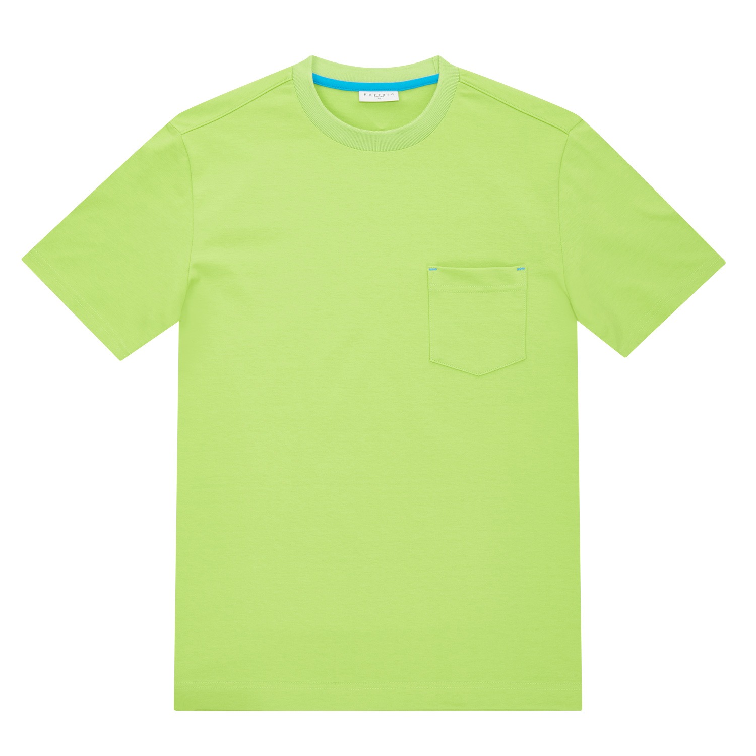 남성 라운드 반팔 티셔츠 라이트그린 (AM0DKS20821)